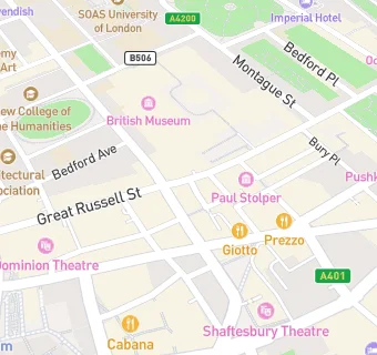 map for Munchkins Restaurant London Ltd