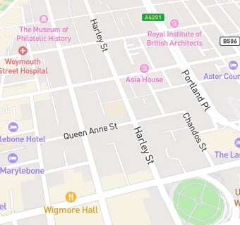 map for Harley Street Specialist Hospital (Hssh)