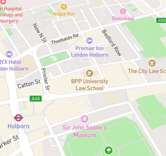 map for UNCOMMON HOLBORN