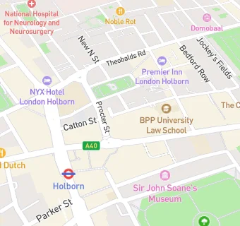 map for Pizza Express