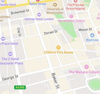 map for Royal China Club