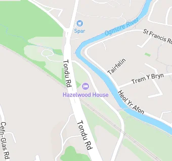 map for Hazelwood Guesthouse