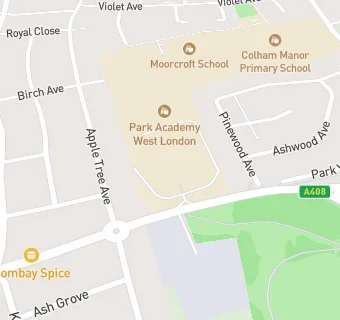 map for Park Academy West London