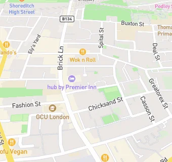 map for The Pride Of Spitalfields