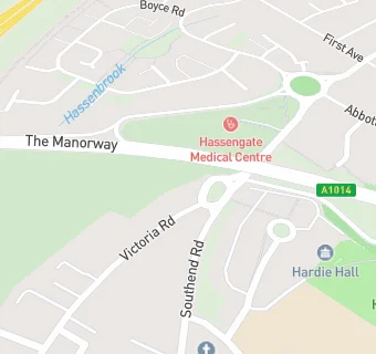 map for Hassengate Medical Centre