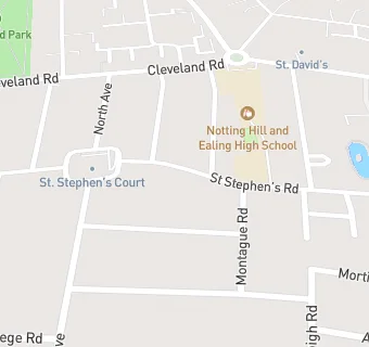 map for St Stephen's Church Centre