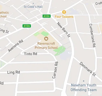 map for Ravenscroft Primary School