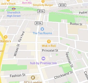 map for Pick and Mixed Shoreditch