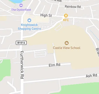 map for Castle View School