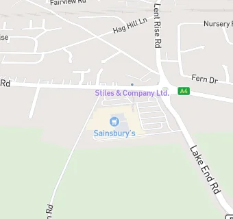 map for Sainsbury's