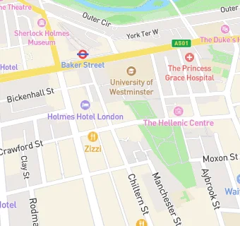map for Chotto Matte Marylebone