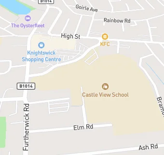 map for Castle View School