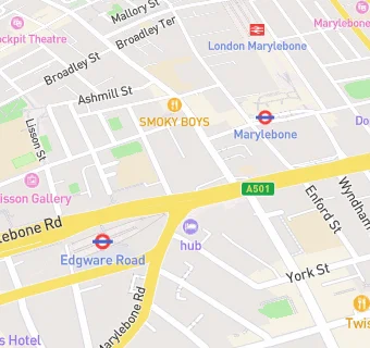 map for Munch In Marylebone