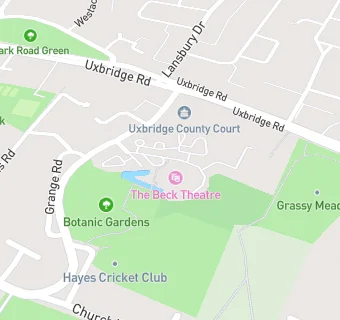 map for The Beck Theatre