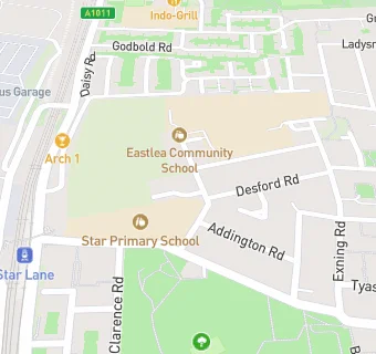 map for Star Primary School