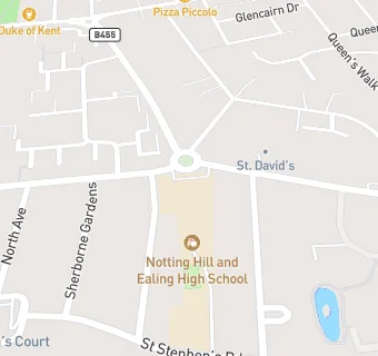 map for Notting Hill & Ealing High School GDST