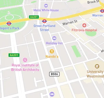 map for Nandos