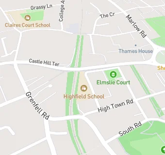 map for Highfield Preparatory School Limited