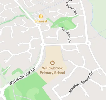 map for Willowbrook Primary School