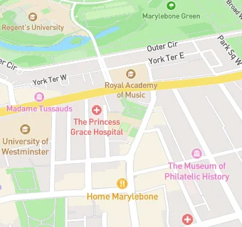 map for The St Marylebone CofE School