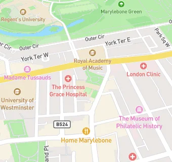 map for The St Marylebone Ce School