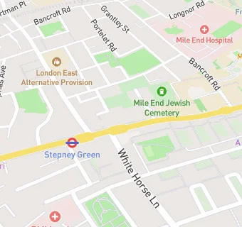 map for Mile End  Road Dental Practice  