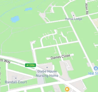 map for Glebe House Nursing Home