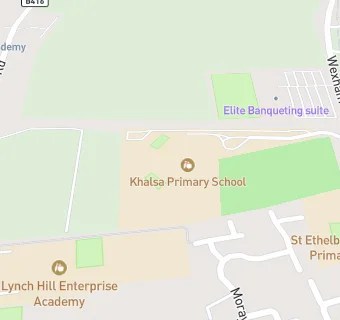 map for Khalsa Primary School