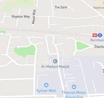 map for Al-Madani Independent Grammar School