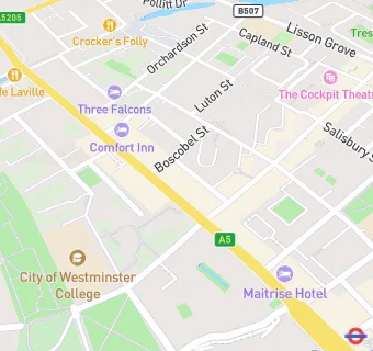 map for Mydentist, Edgware Road, Westminster