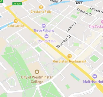 map for Erbil Restaurant