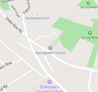 map for Springwater Church trading as Revive