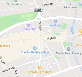 map for Greggs Of Twickenham