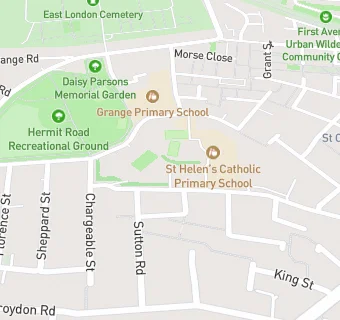 map for St Helens Roman Catholic Primary School