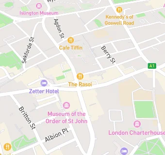 map for London Lebanese Grill