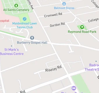 map for The Symons Medical Centre