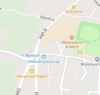 map for Winterbourne Convenience