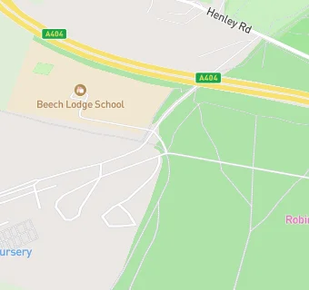 map for Beech Lodge School