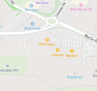 map for Frankie And Benny's