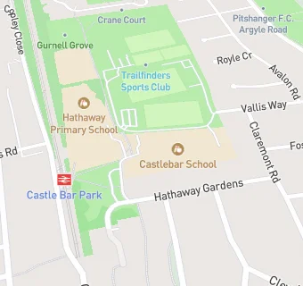 map for Castlebar School