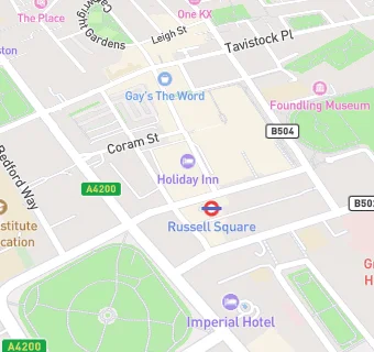 map for Pret A Manger