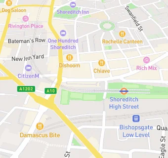 map for Rudies (Shoreditch)