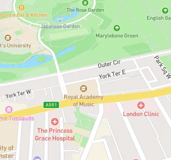 map for Royal Academy of Music