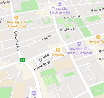 map for Old Street Cafe