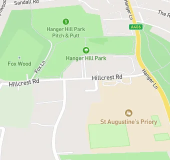 map for Holroyd Howe Independent At St Augustines Priory School