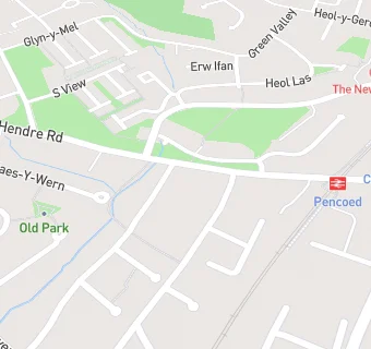 map for Pencoed Social Club