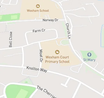 map for Wexham Court County First School