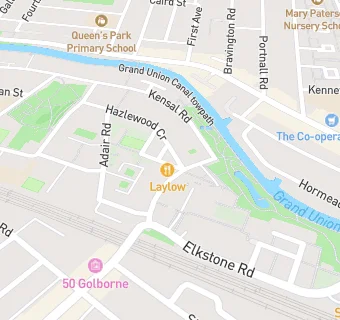 map for The Golborne Medical Centre