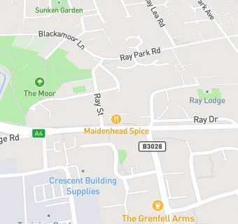 map for HA McParland Chemist Ltd