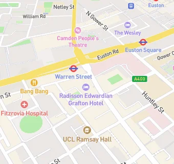 map for The Grafton Hotel